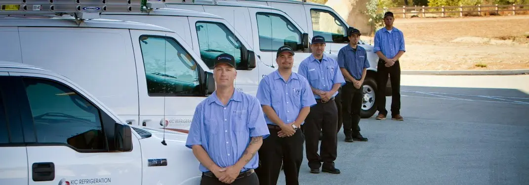 KIC Refrigeration crew ready for Mini Split Repair jobs across Rancho Cordova